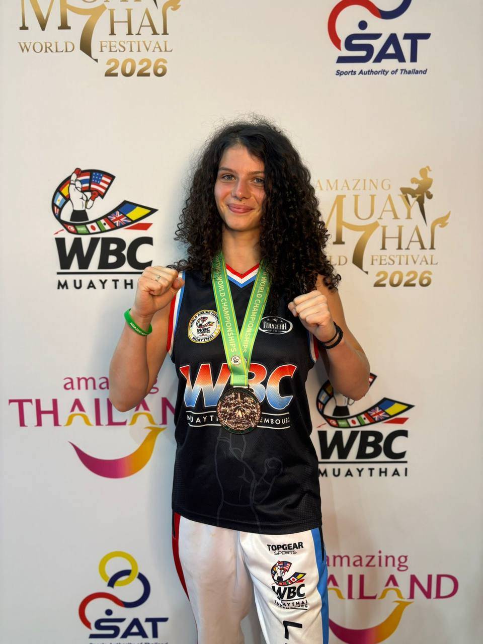 Médaille au Amazing Muay Thai World Festival 2026