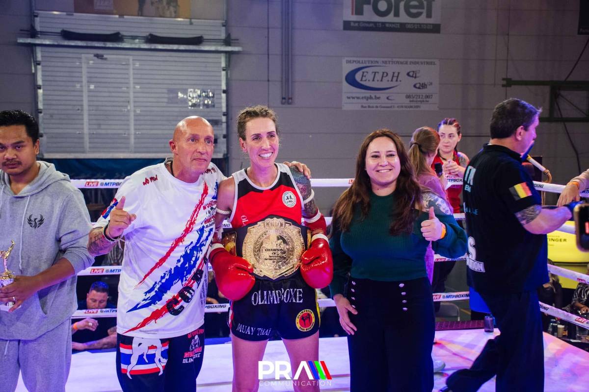 Championne · No Pain No Muay Thaï