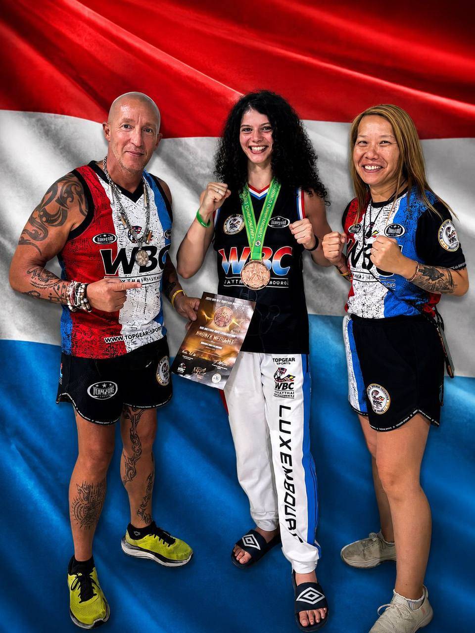 Médaille de bronze aux WBC Muaythai World Championships
