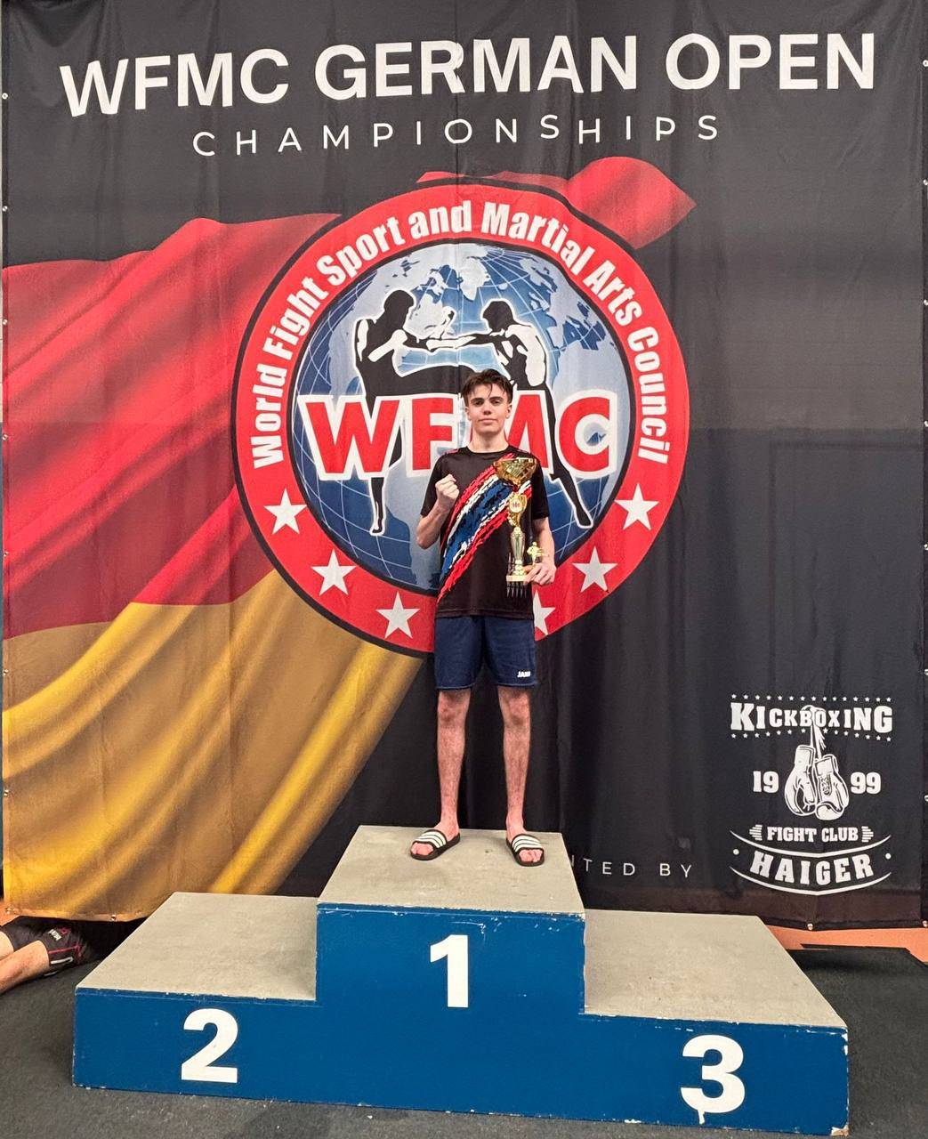 Première place au WFMC German Open