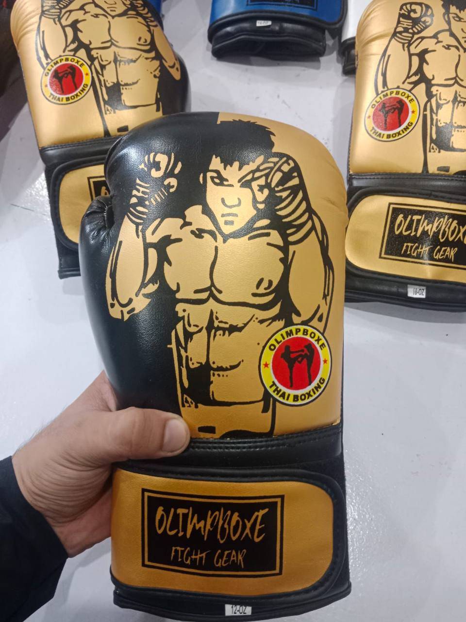 Gants Olimpboxe Fight Gear édition or