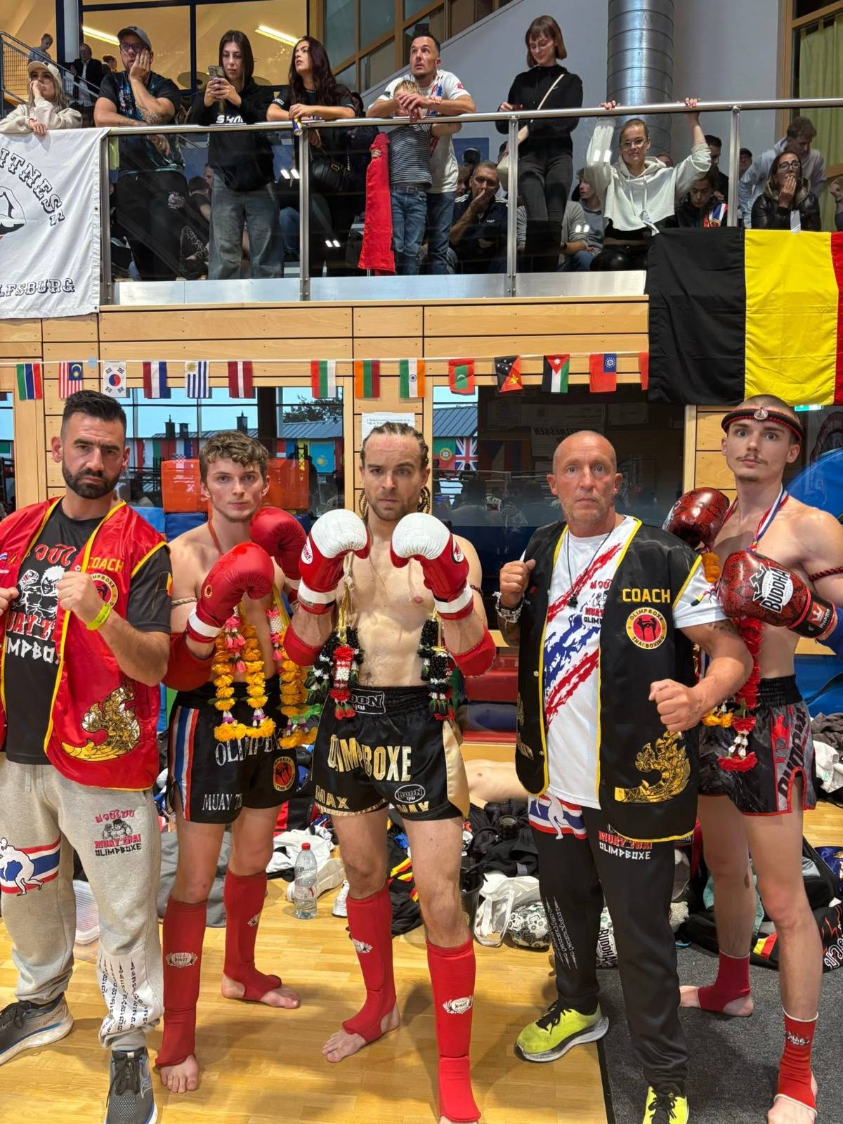 Gala international, drapeau belge