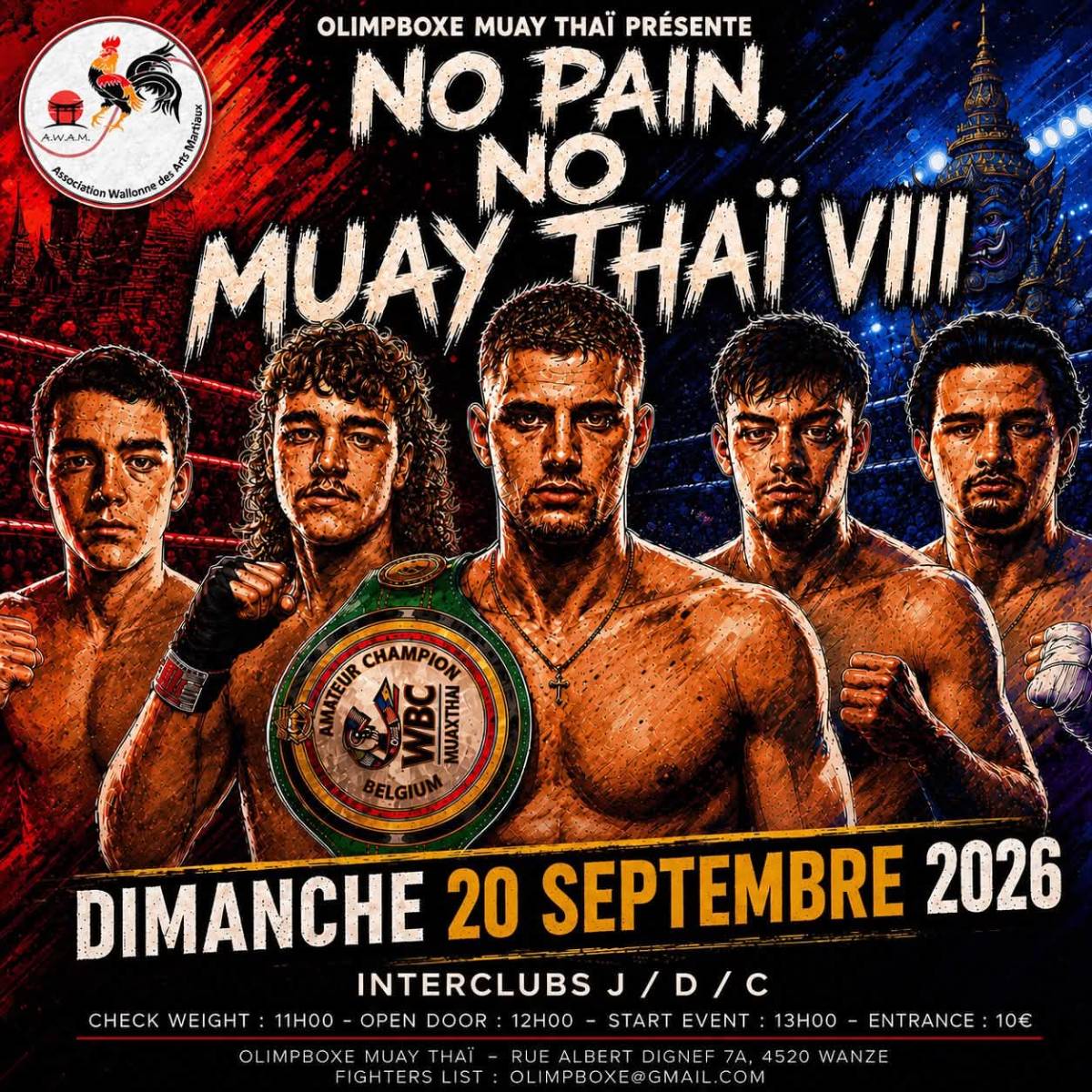 Affiche de l'événement