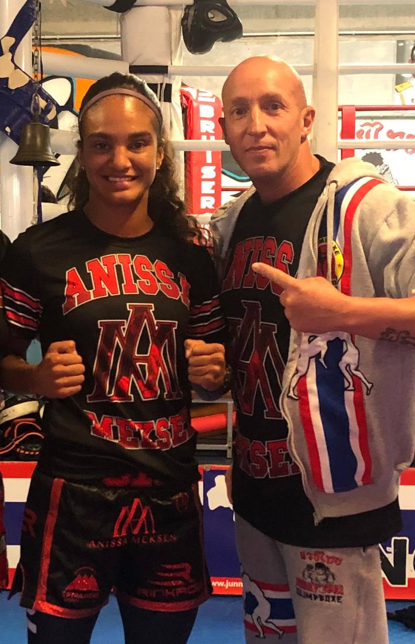 Anissa Meksen au club Olimpboxe